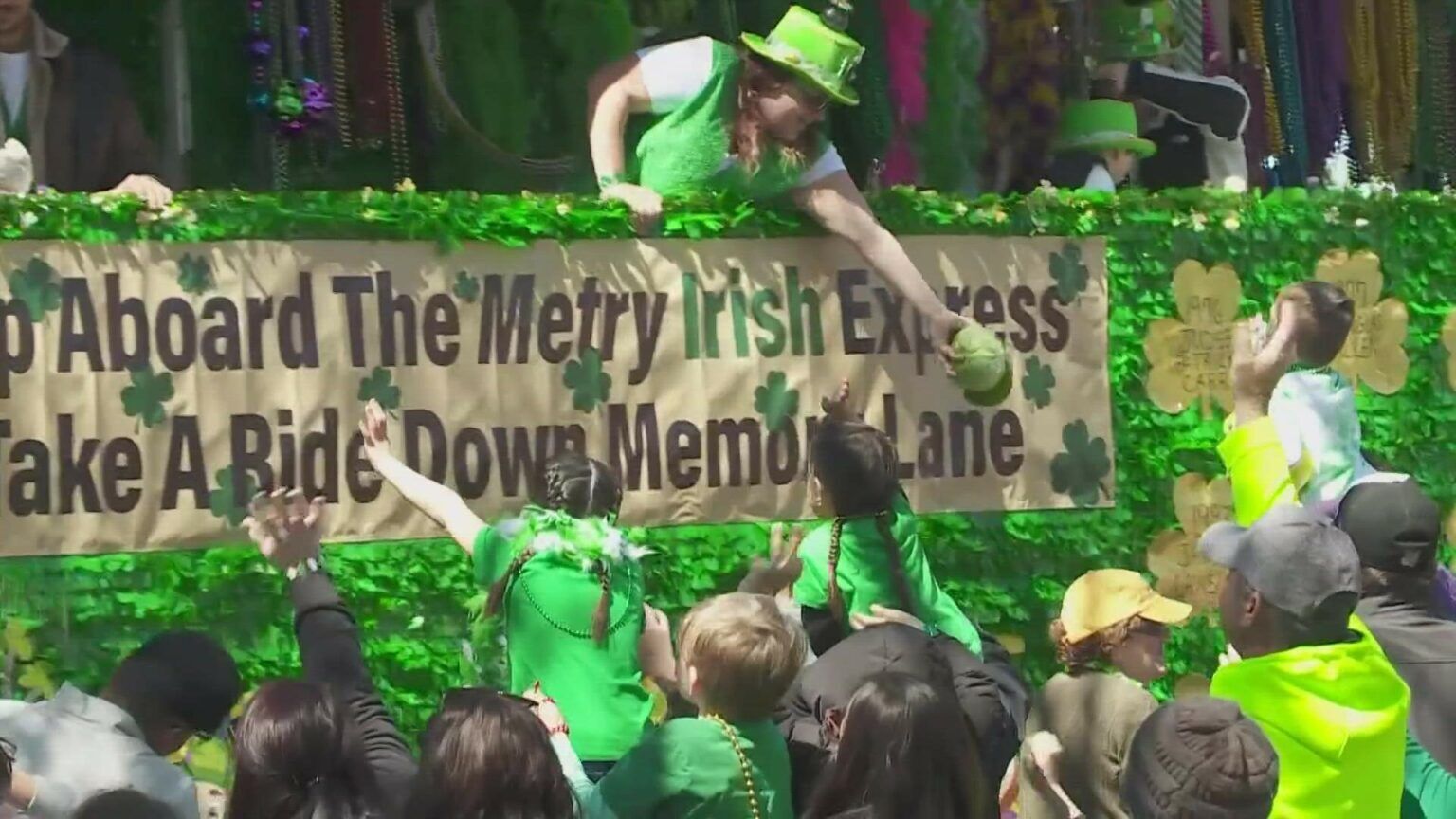 st patricks day parade metairie david duke