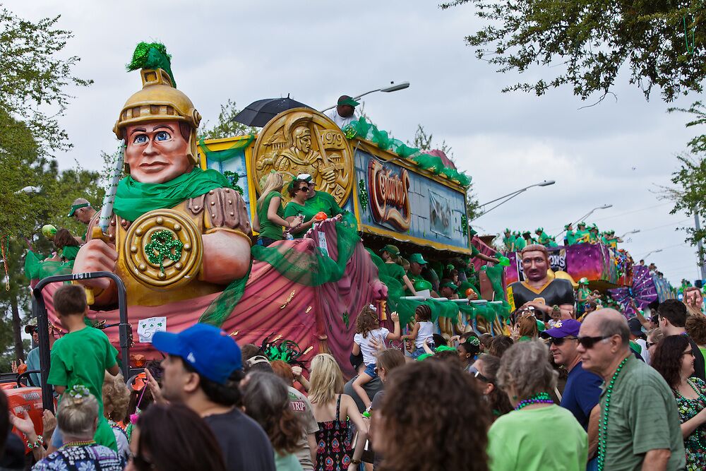 Experience the Special Magic Saint Patricks Day Parade Metairie